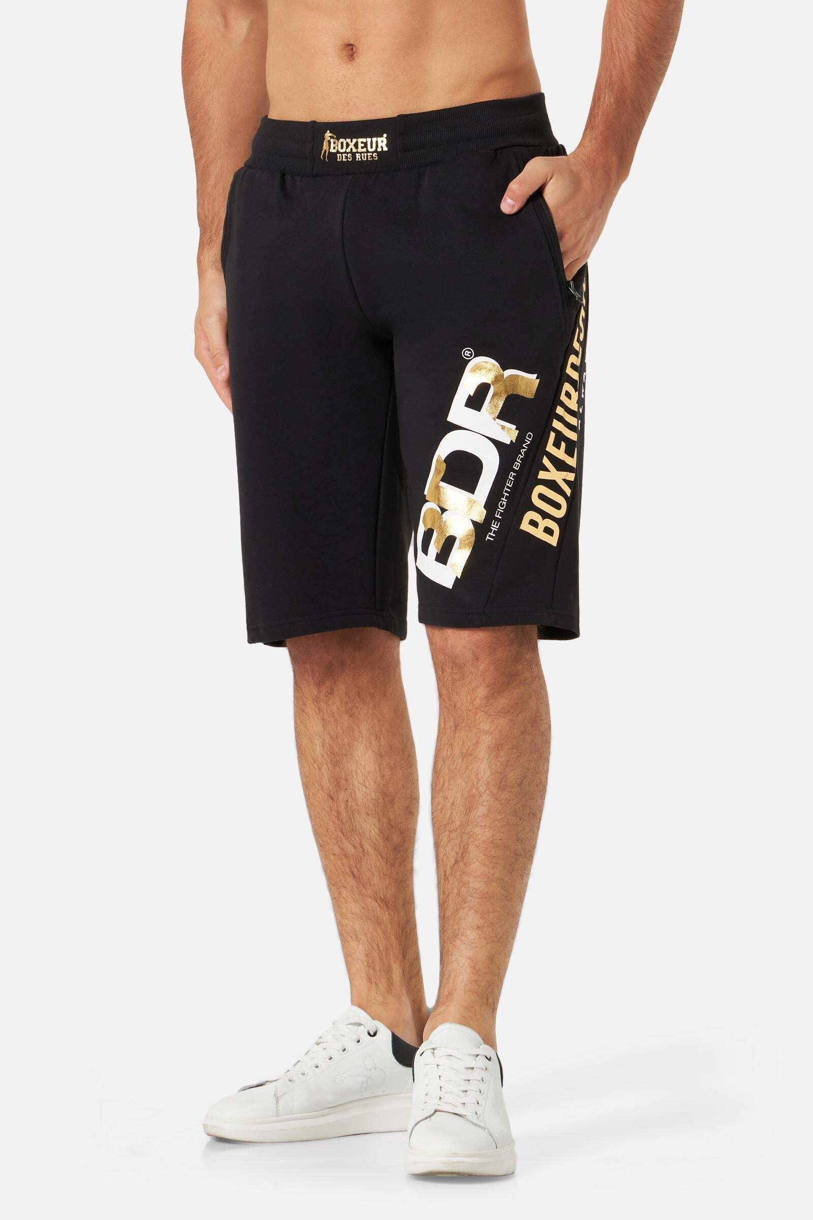 BOXEUR DES RUES Sweatshorts »Sweatshorts Lettering Printed Short Pant« BOXEUR DES RUES Sweatshorts »Sweatshorts Lettering Printed Short Pant« von BOXEUR DES RUES