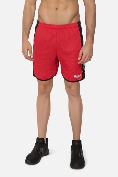 Shorts Soccer Basic Shorts Herren Rot Bunt S von BOXEUR DES RUES