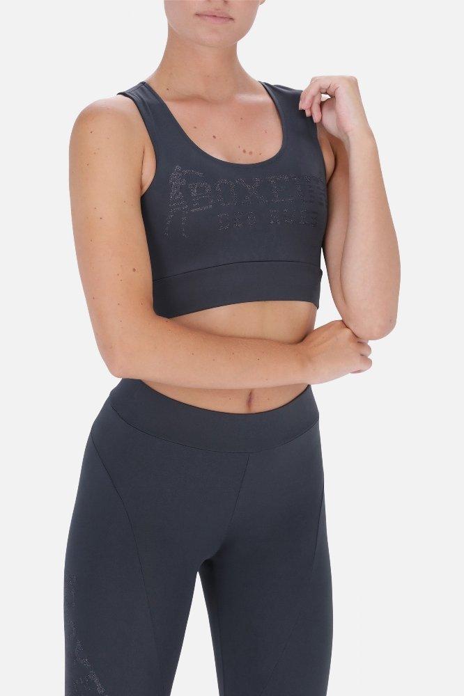 Sport-bh Basic Damen Anthrazit L von BOXEUR DES RUES