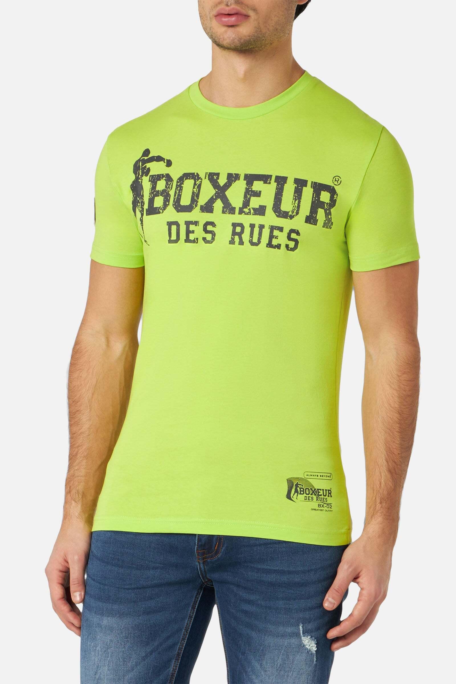 T-shirts T-shirt Boxeur Street 2 Herren Grün S von BOXEUR DES RUES