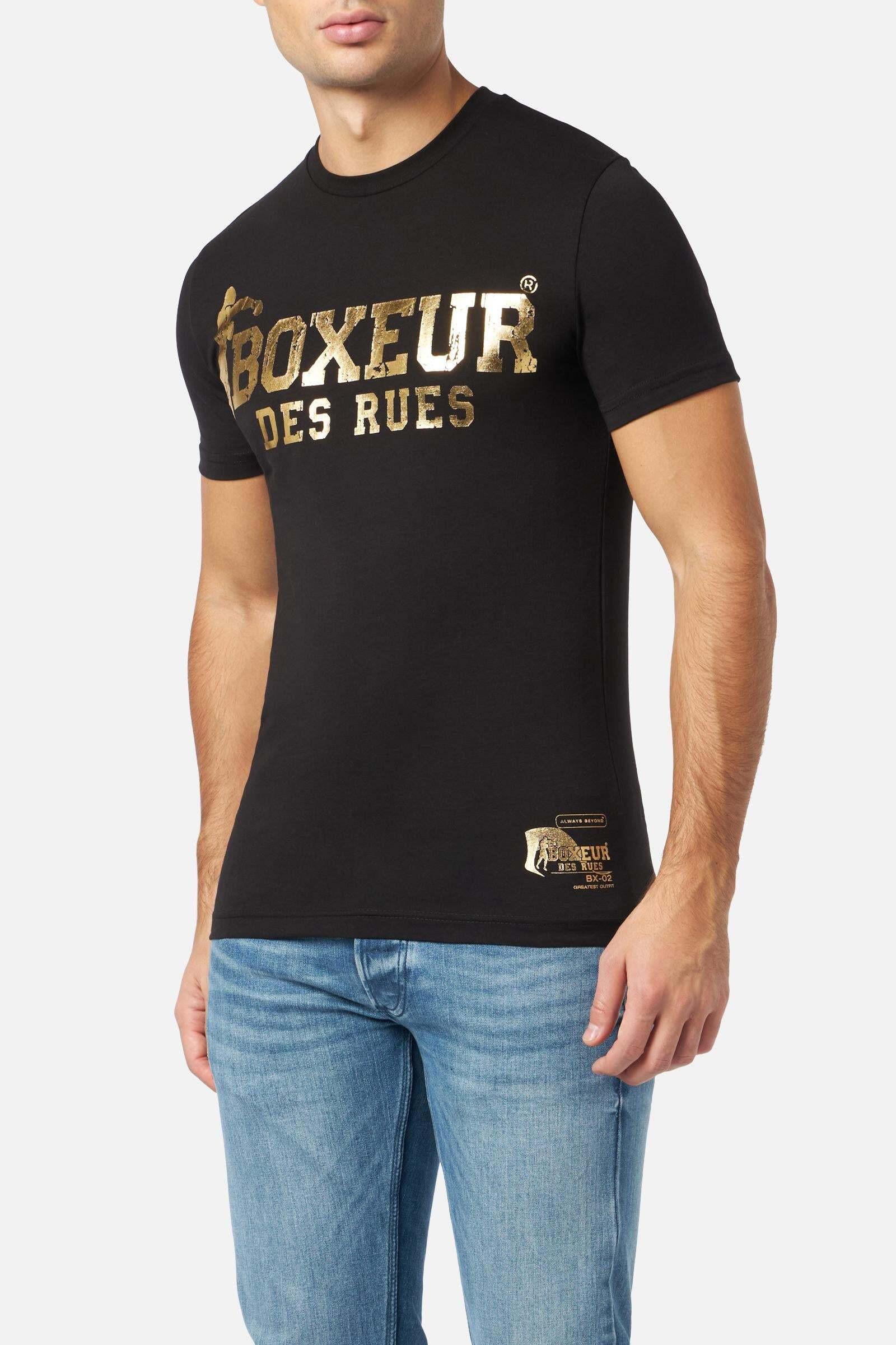 T-shirts T-shirt Boxeur Street 2 Herren Schwarz S von BOXEUR DES RUES