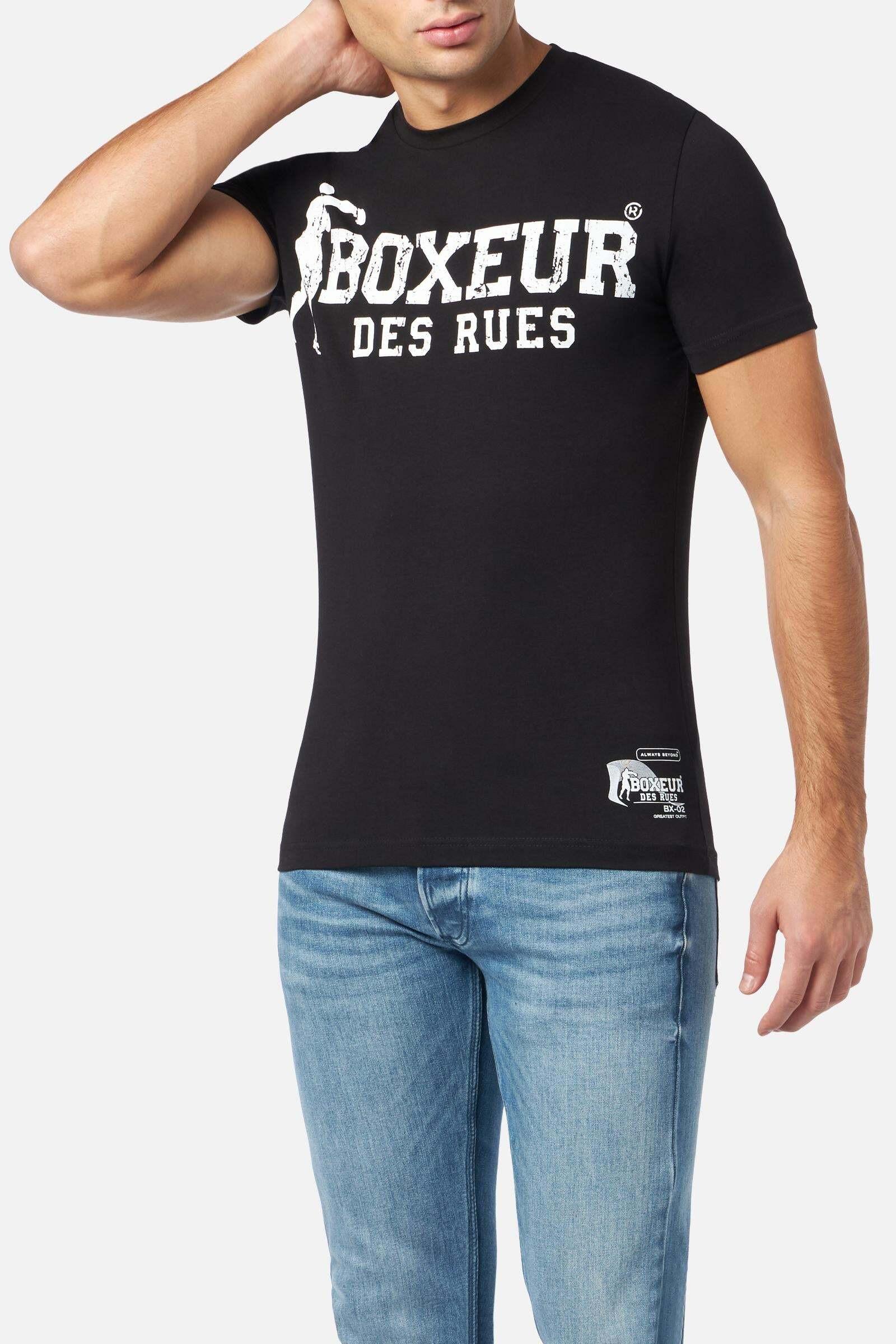 T-shirts T-shirt Boxeur Street 2 Herren Schwarz XL von BOXEUR DES RUES