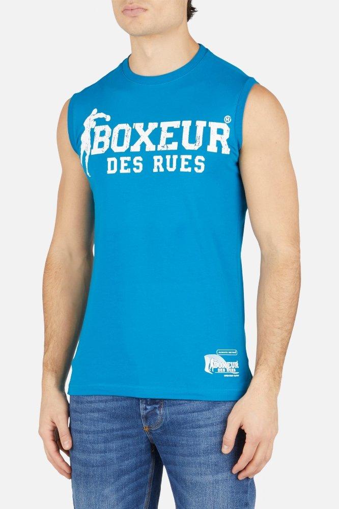 Tank Top Herren Blau L von BOXEUR DES RUES