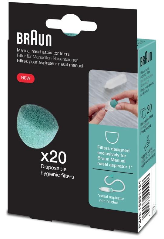 Braun Ersatzfilter Für Nasensauger Bna050eu (20 Stk) Unisex von BRAUN