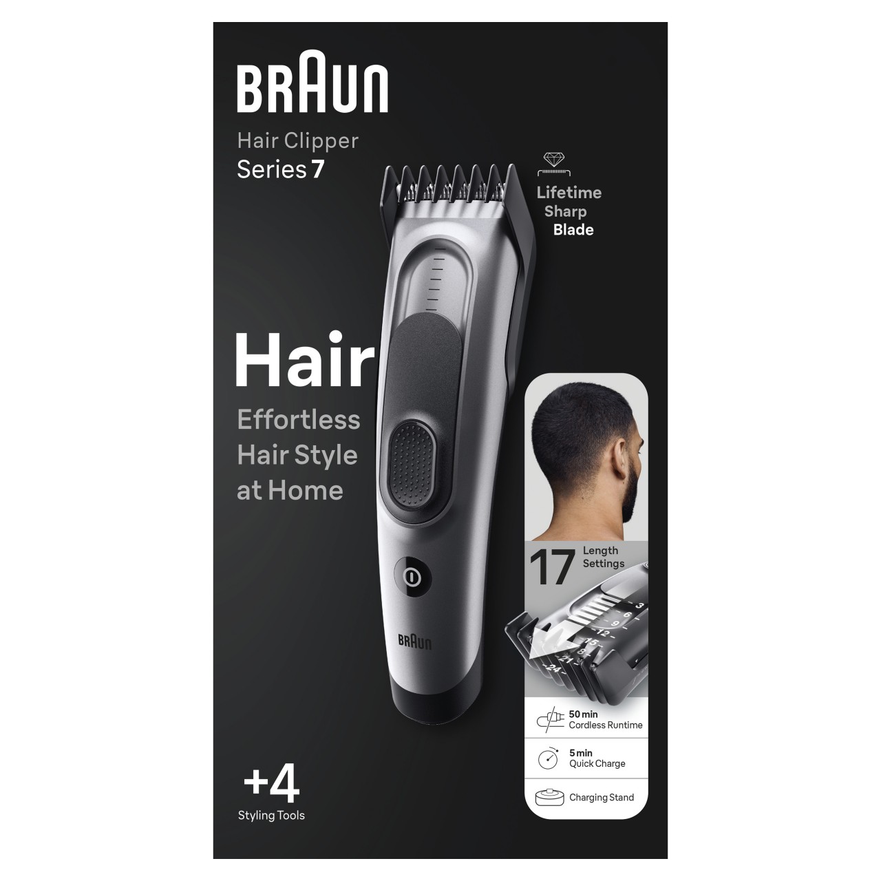 BRAUN - HairClipper HC7390 von BRAUN