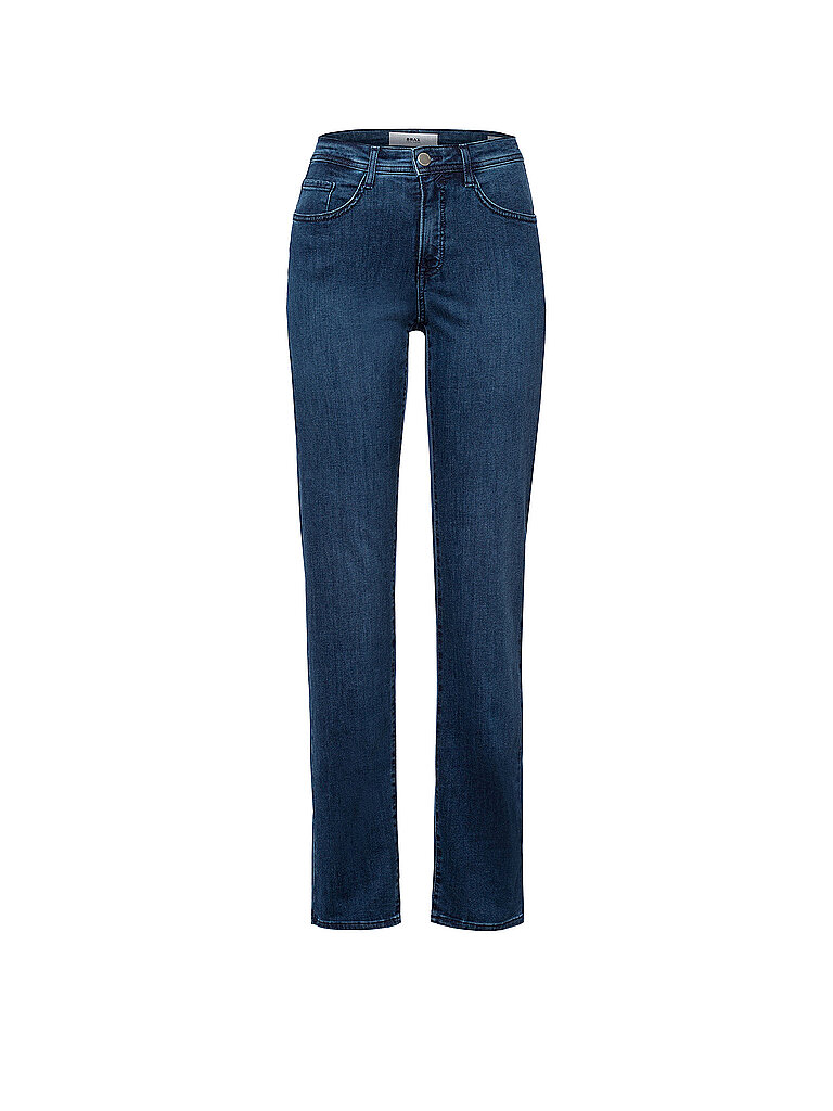 BRAX Jeans Straight Fit CAROLA  blau | 46 (kurz) von BRAX