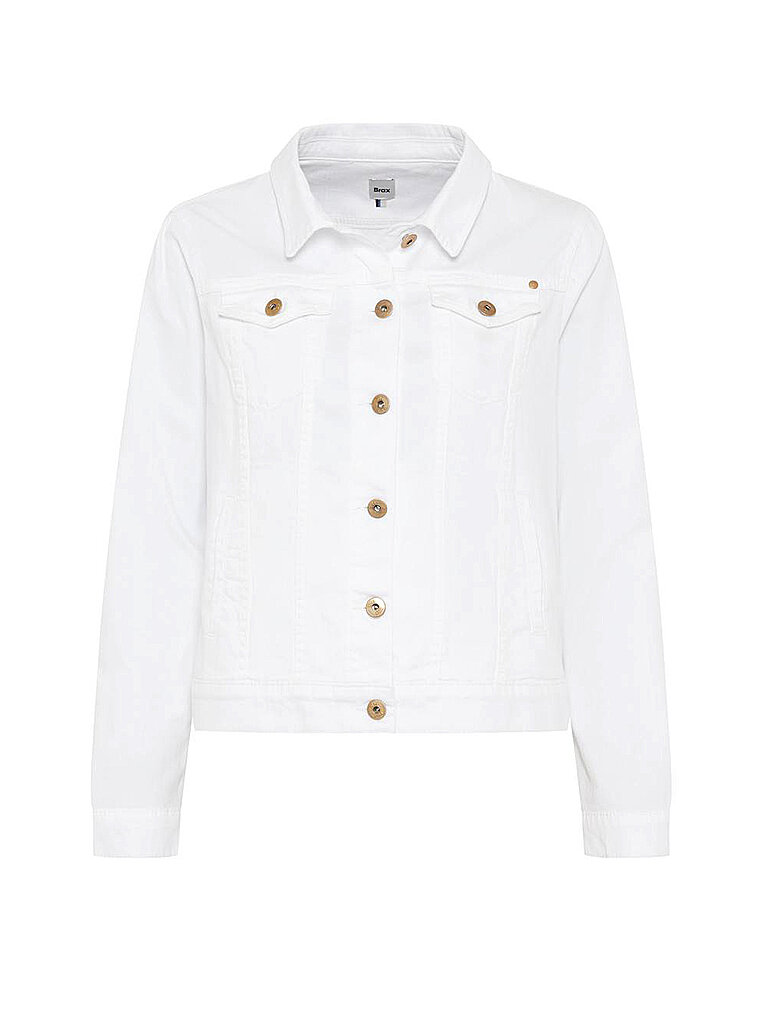 BRAX Jeansjacke MIAMI weiss | 46 von BRAX