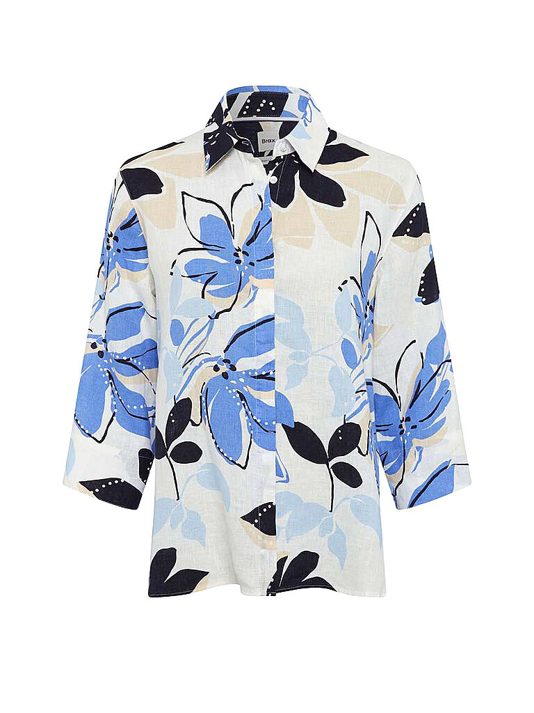 BRAX Leinenbluse VICKI blau | 38 BRAX Leinenbluse VICKI blau | 38 von BRAX
