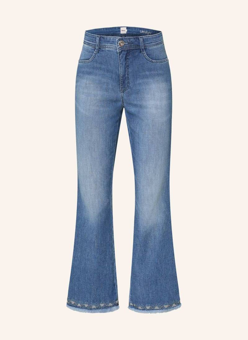 Brax 7/8-Jeans Mary S Mit Schmucksteinen blau von BRAX