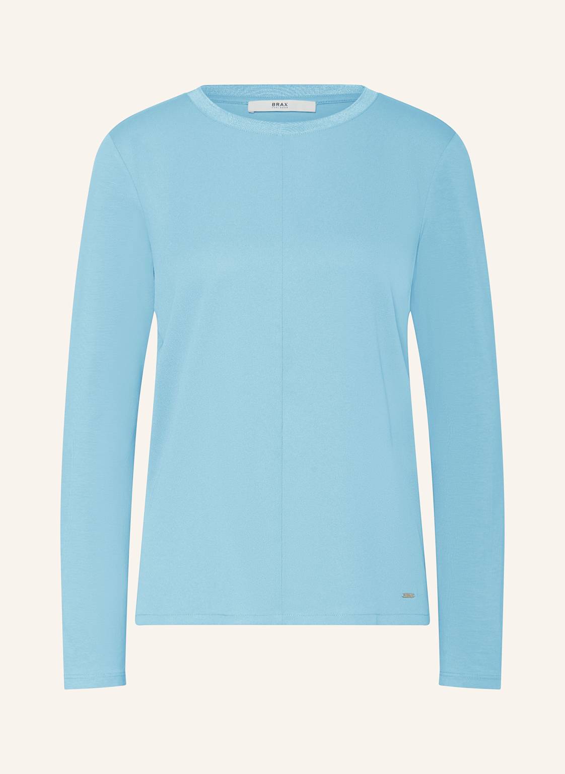 Brax Longsleeve Clara Im Materialmix blau Brax Longsleeve Clara Im Materialmix blau von BRAX