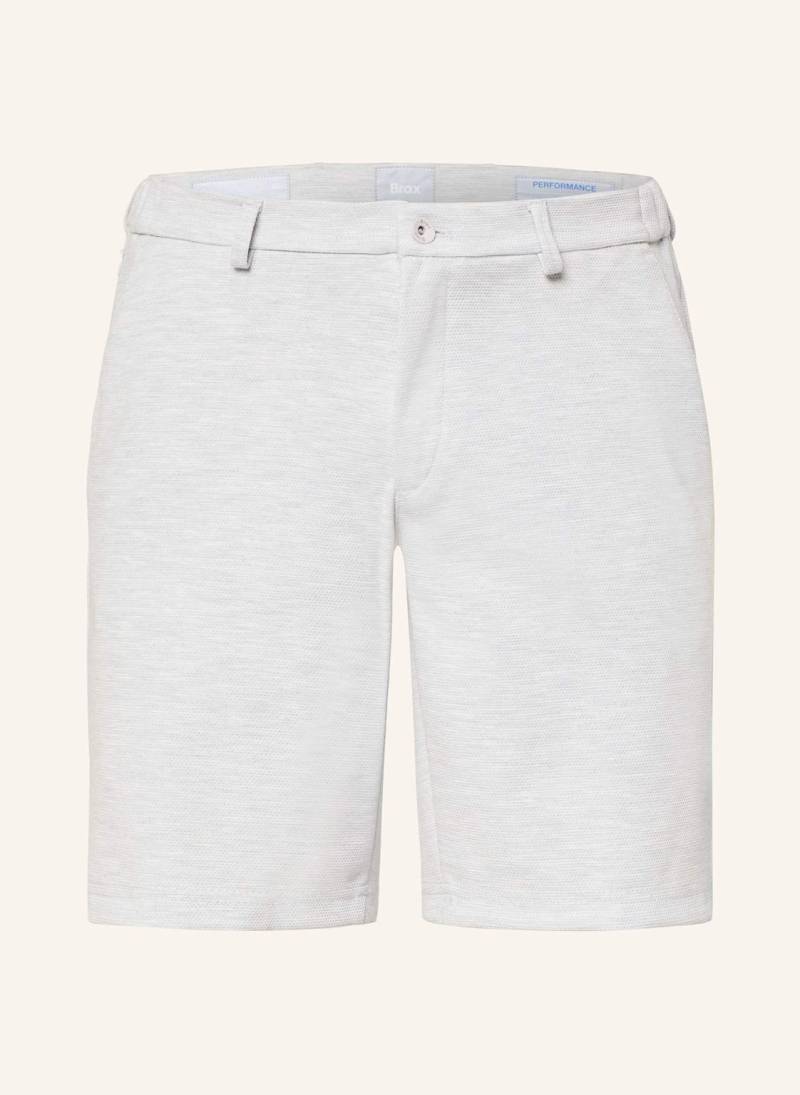 Brax Shorts Silvio Tapered Fit grau von BRAX