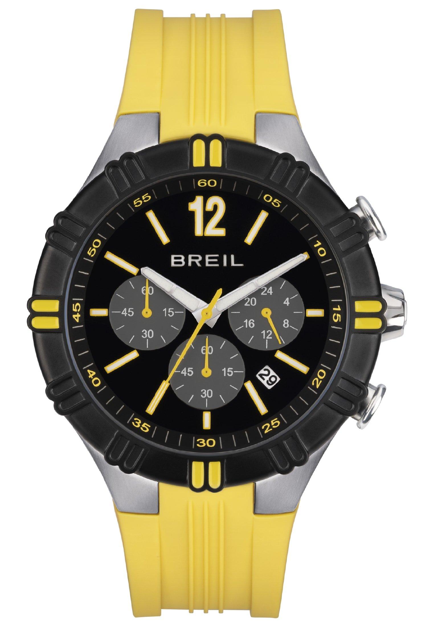 Armbanduhr B Rise Herren Gelb Bunt ONE SIZE von BREIL