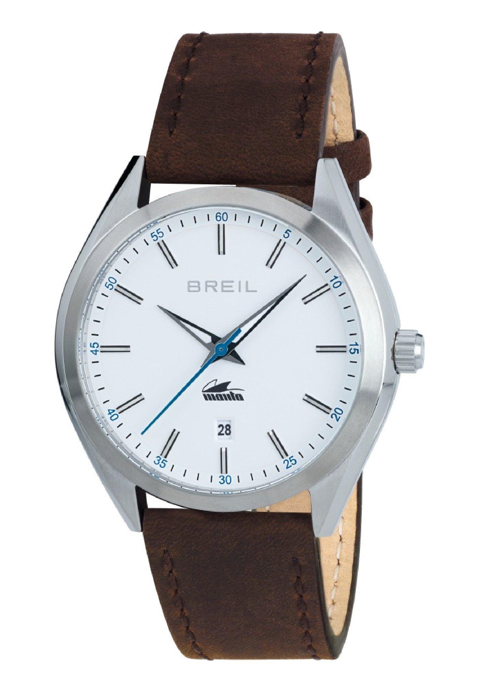 Armbanduhr Manta City Herren Braun ONE SIZE von BREIL