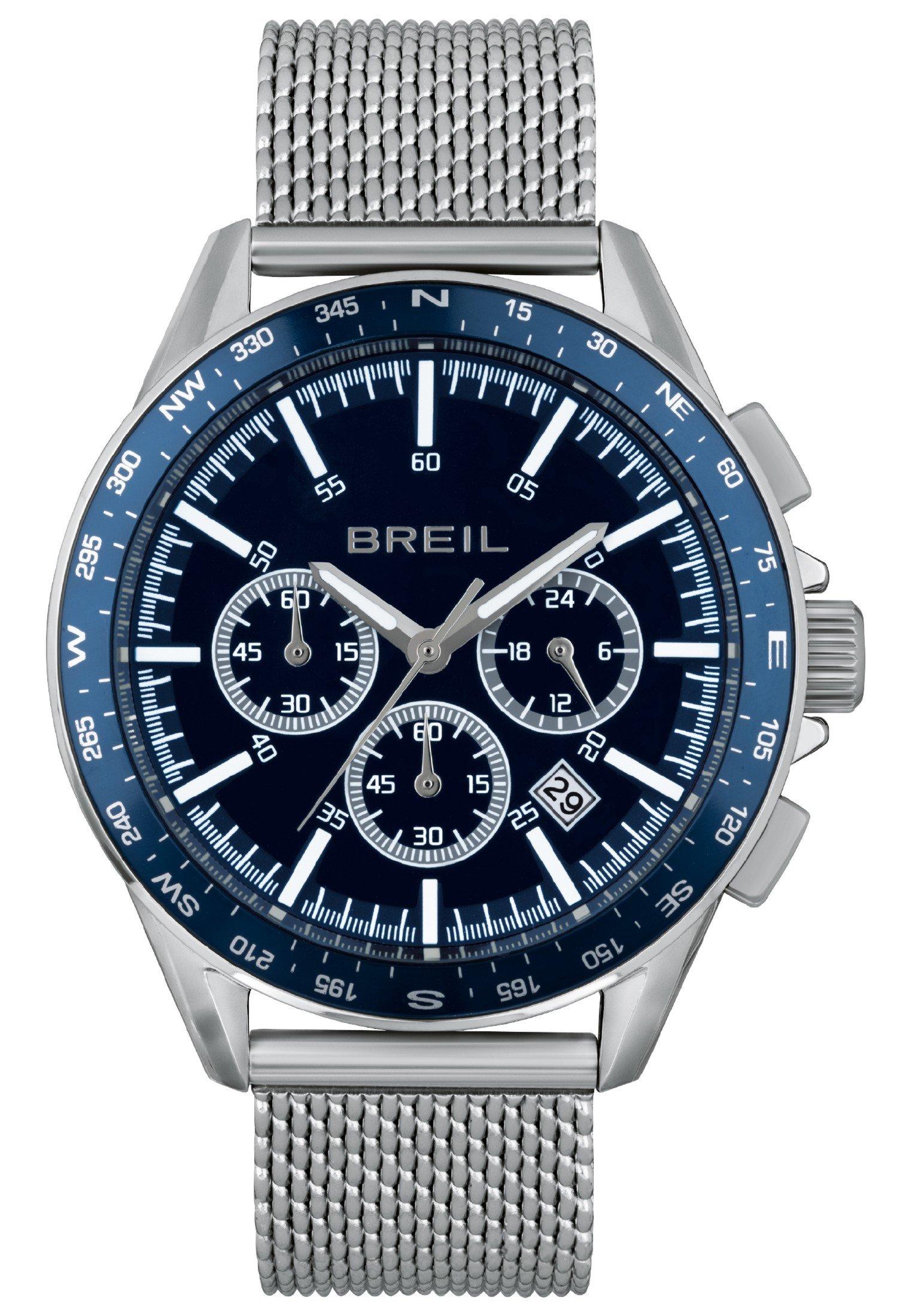 Armbanduhr Rugged Herren Silber ONE SIZE von BREIL