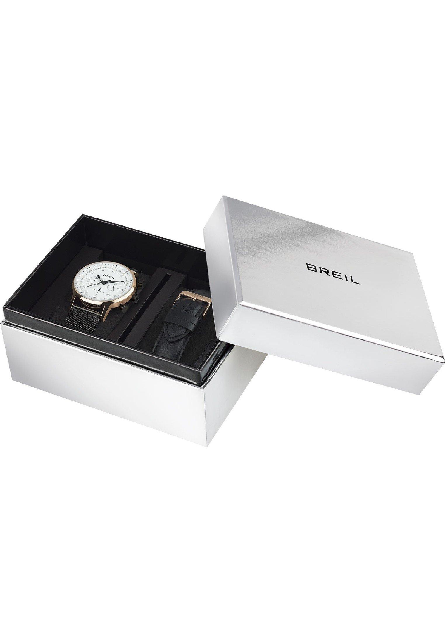 Armbanduhr Six.3.nine Herren Schwarz ONE SIZE von BREIL