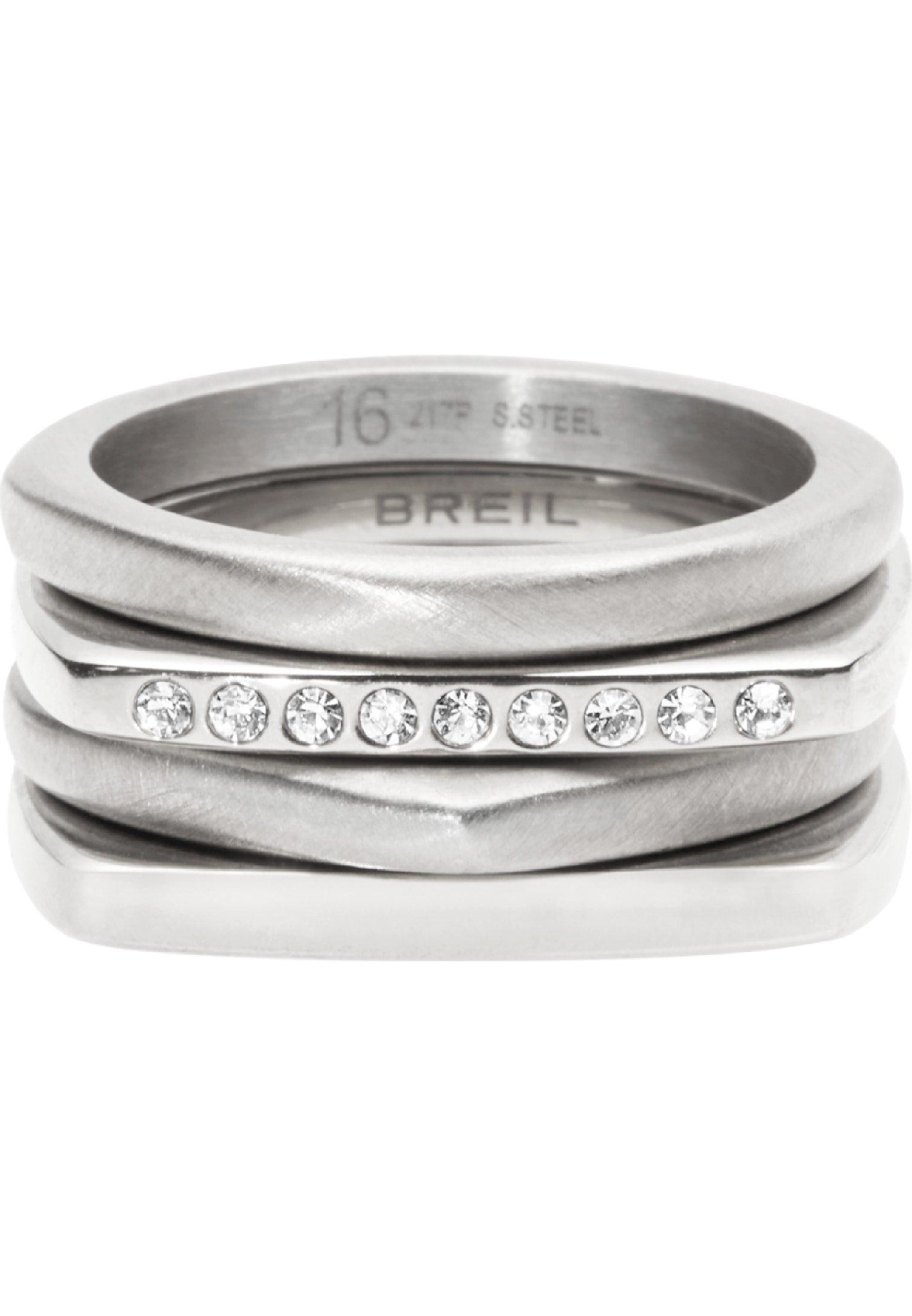 Ring New Tetra Damen Silber 58 von BREIL