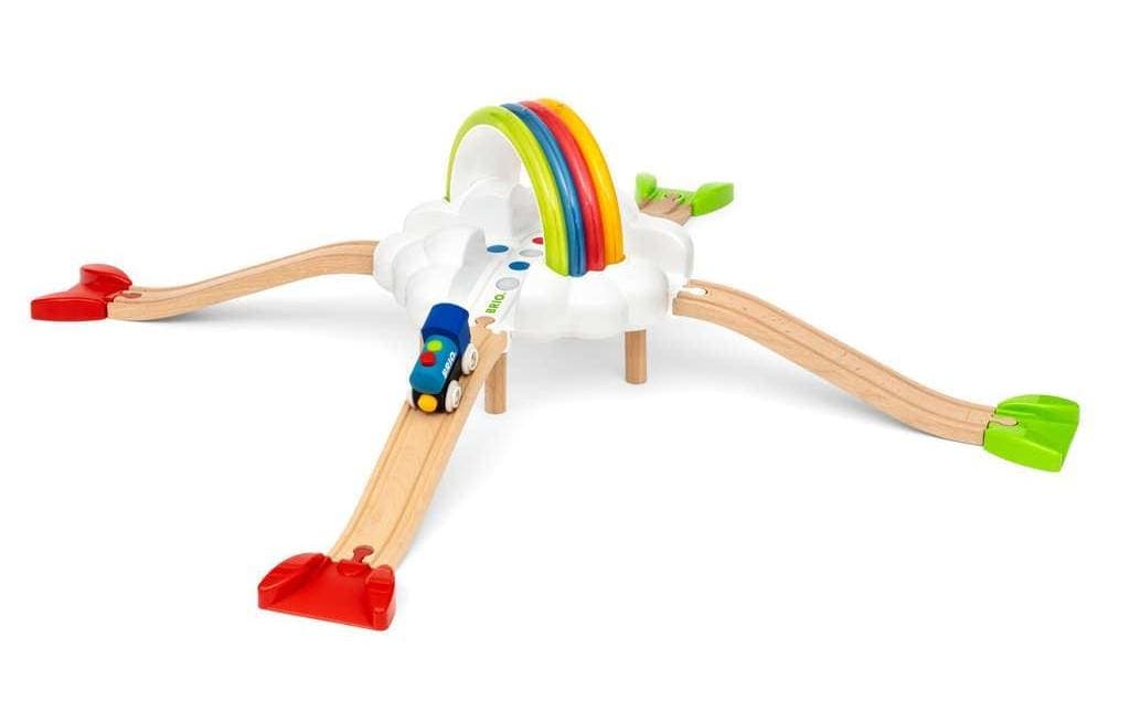 BRIO® Spielzeugeisenbahn-Kreuzung »Brio Bahn Regenbogen-Set« von BRIO®