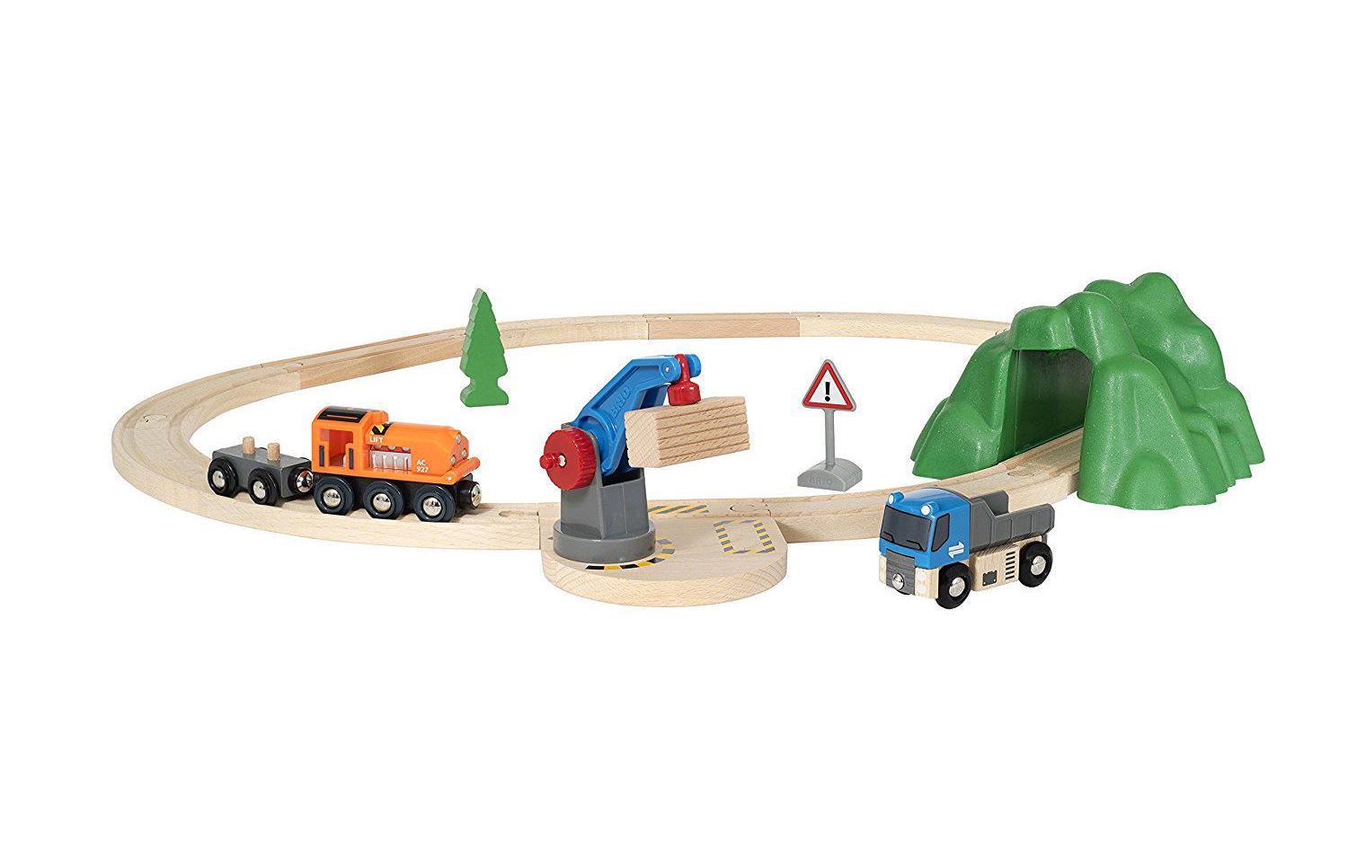 BRIO® Spielzeug-Zug »Güterzug mit Kran« von BRIO®