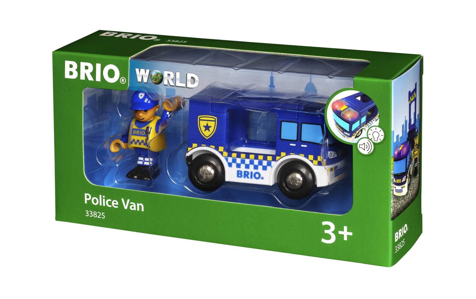 BRIO® Spielzeug-Auto »Polizeiwagen Light & Sound« von BRIO®