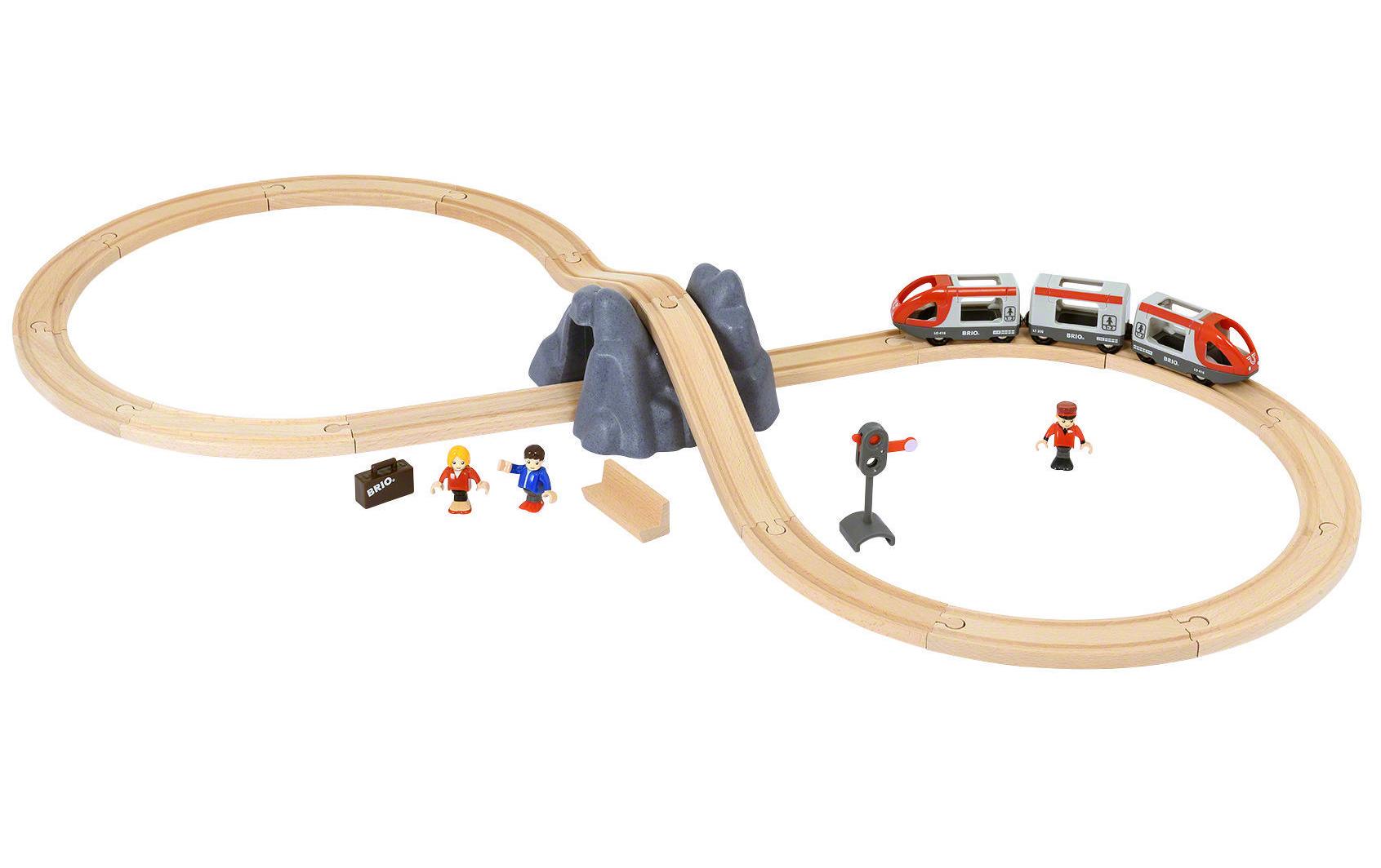 BRIO® Spielzeugeisenbahn-Erweiterung »BRIO® WORLD Eisenbahn Starter Set A«, (Set)