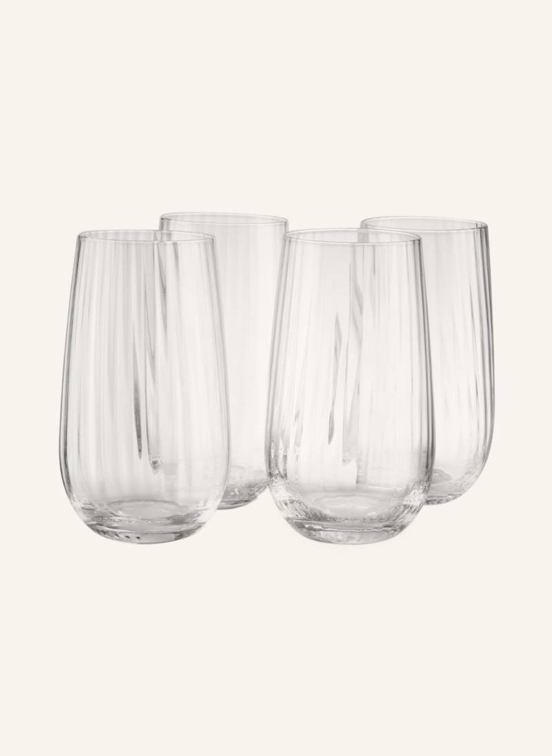 Broste Copenhagen 4er-Set Trinkgläser Sandvig transparent von BROSTE COPENHAGEN