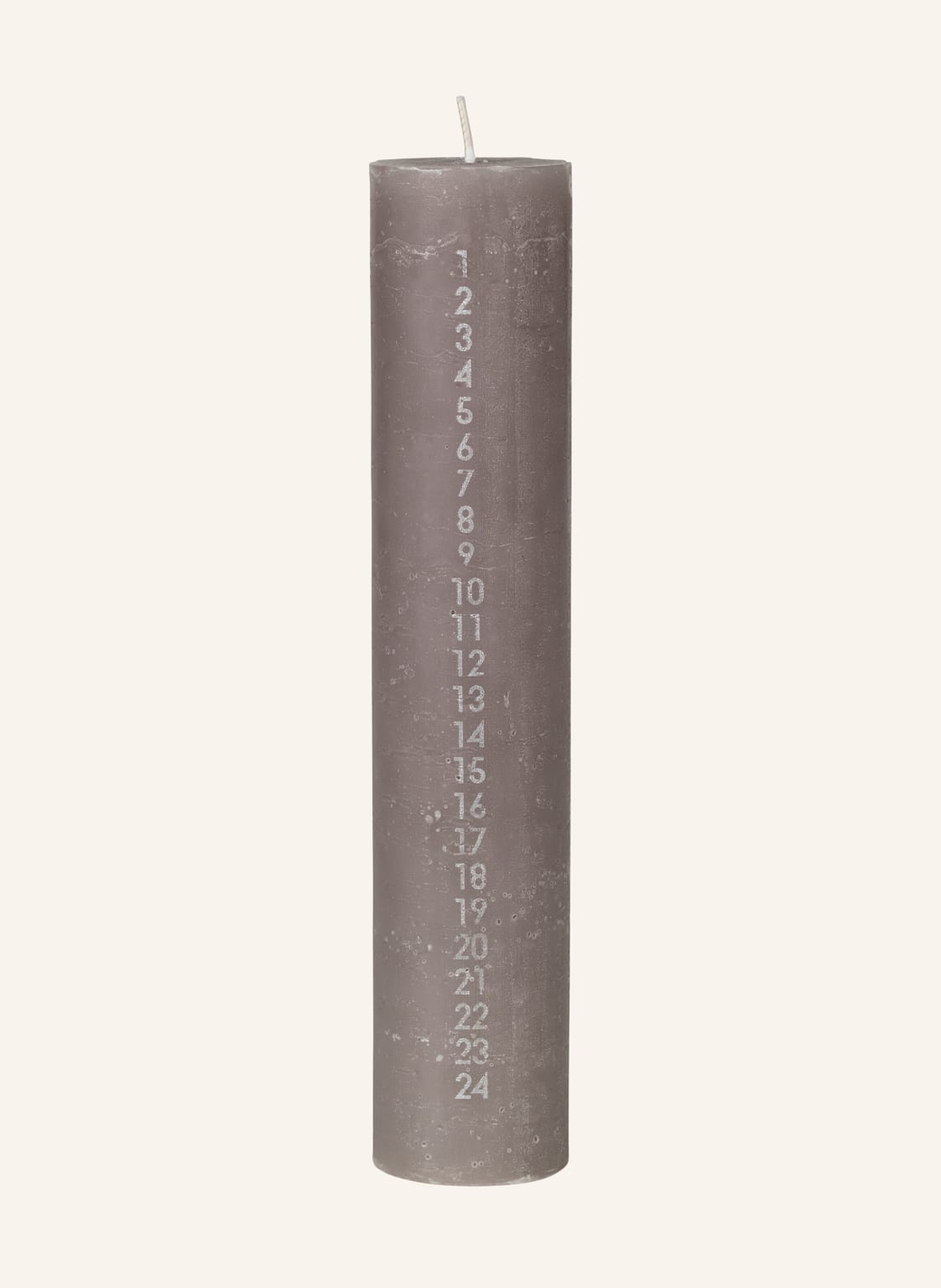 Broste Copenhagen Kalenderkerze Rustic beige Broste Copenhagen Kalenderkerze Rustic beige von BROSTE COPENHAGEN