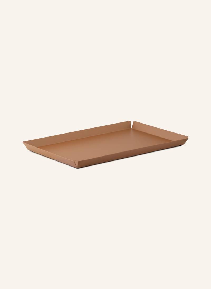 Broste Copenhagen Tablett Erika braun von BROSTE COPENHAGEN