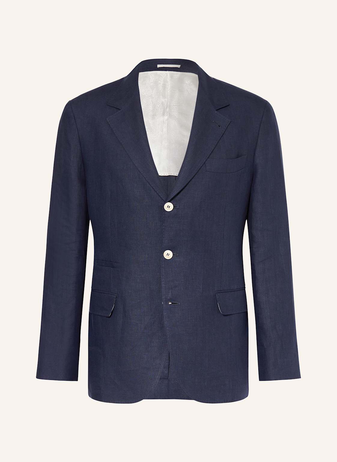 Brunello Cucinelli Leinen-Sakko Leisure Fit blau von BRUNELLO CUCINELLI