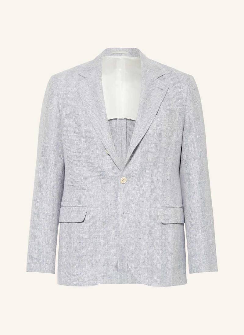 Brunello Cucinelli Sakko Slim Fit Mit Leinen blau von BRUNELLO CUCINELLI