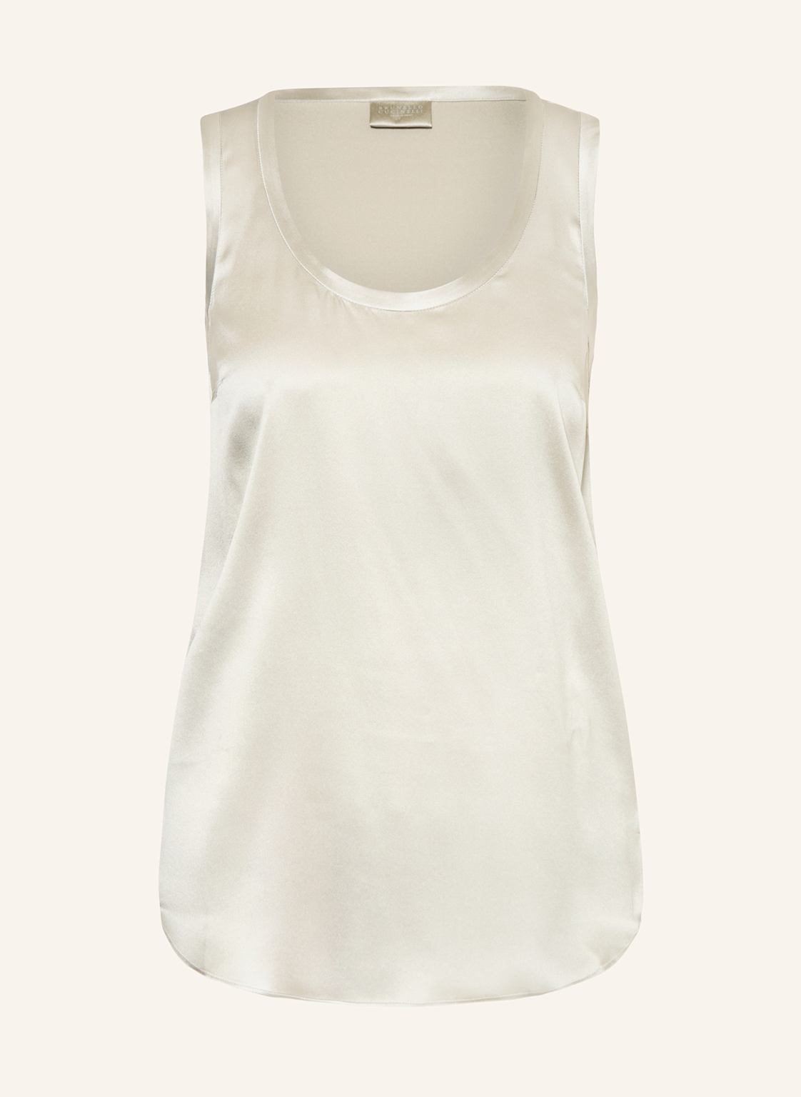 Brunello Cucinelli Seidentop silber Brunello Cucinelli Seidentop silber von BRUNELLO CUCINELLI