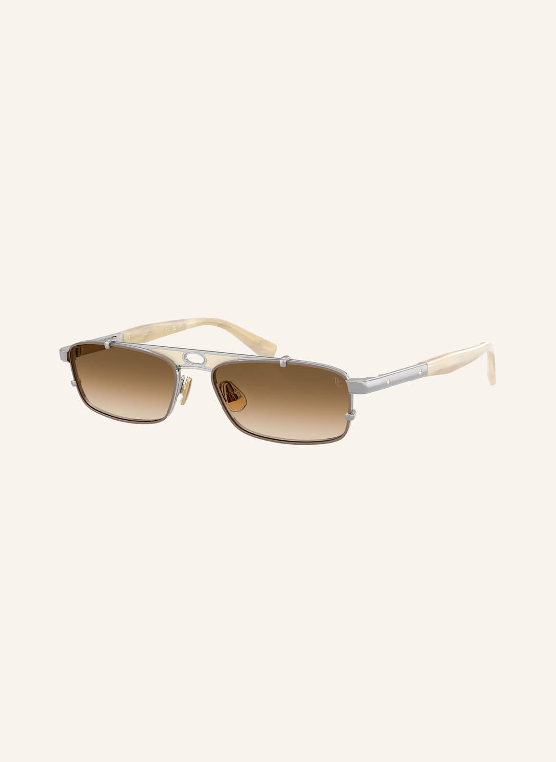 Brunello Cucinelli Sonnenbrille bc2010st silber von BRUNELLO CUCINELLI