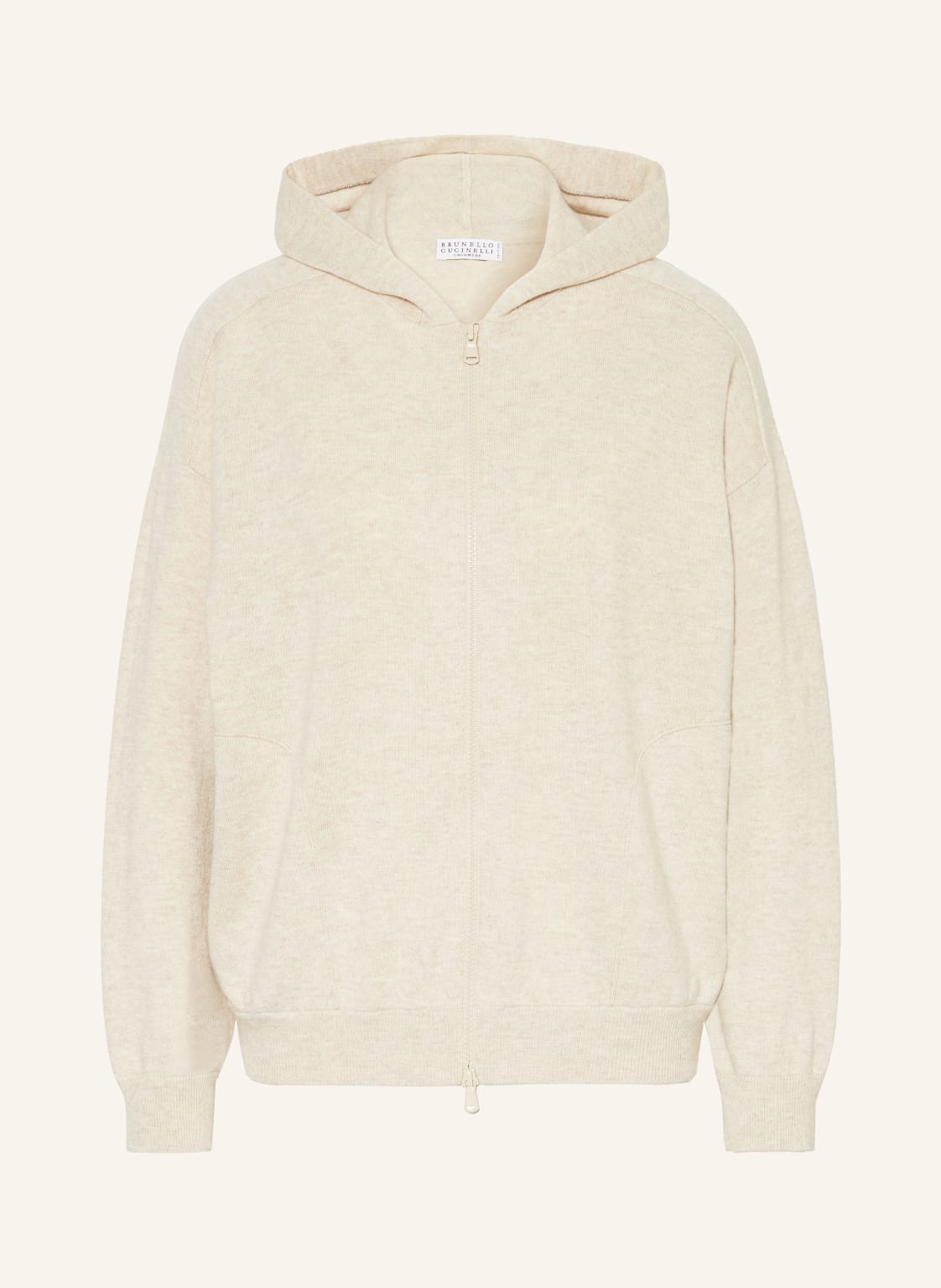 Brunello Cucinelli Strickjacke Aus Cashmere beige Brunello Cucinelli Strickjacke Aus Cashmere beige von BRUNELLO CUCINELLI