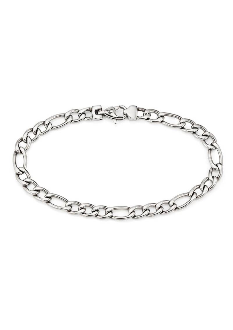 Bruno Banani Edelstahlarmband »Schmuck Geschenk Armkette Figarokette breit Silberfarben« von Bruno Banani