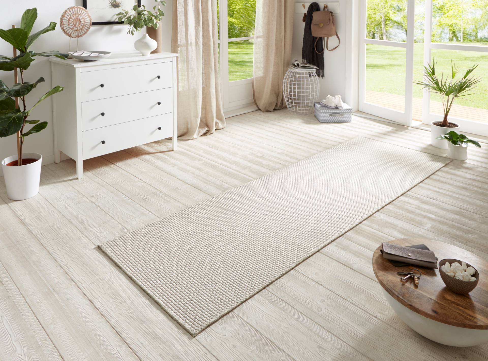 HANSE Home Läufer »Nature 600«, rechteckig, 5 mm Höhe, Flachgewebe, In- & Outdoor, Rutschfest, Flur, Küche, Garten, Terrasse HANSE Home Läufer »Nature 600«, rechteckig, 5 mm Höhe, Flachgewebe, In- & Outdoor, Rutschfest, Flur, Küche, Garten, Terrasse von HANSE Home
