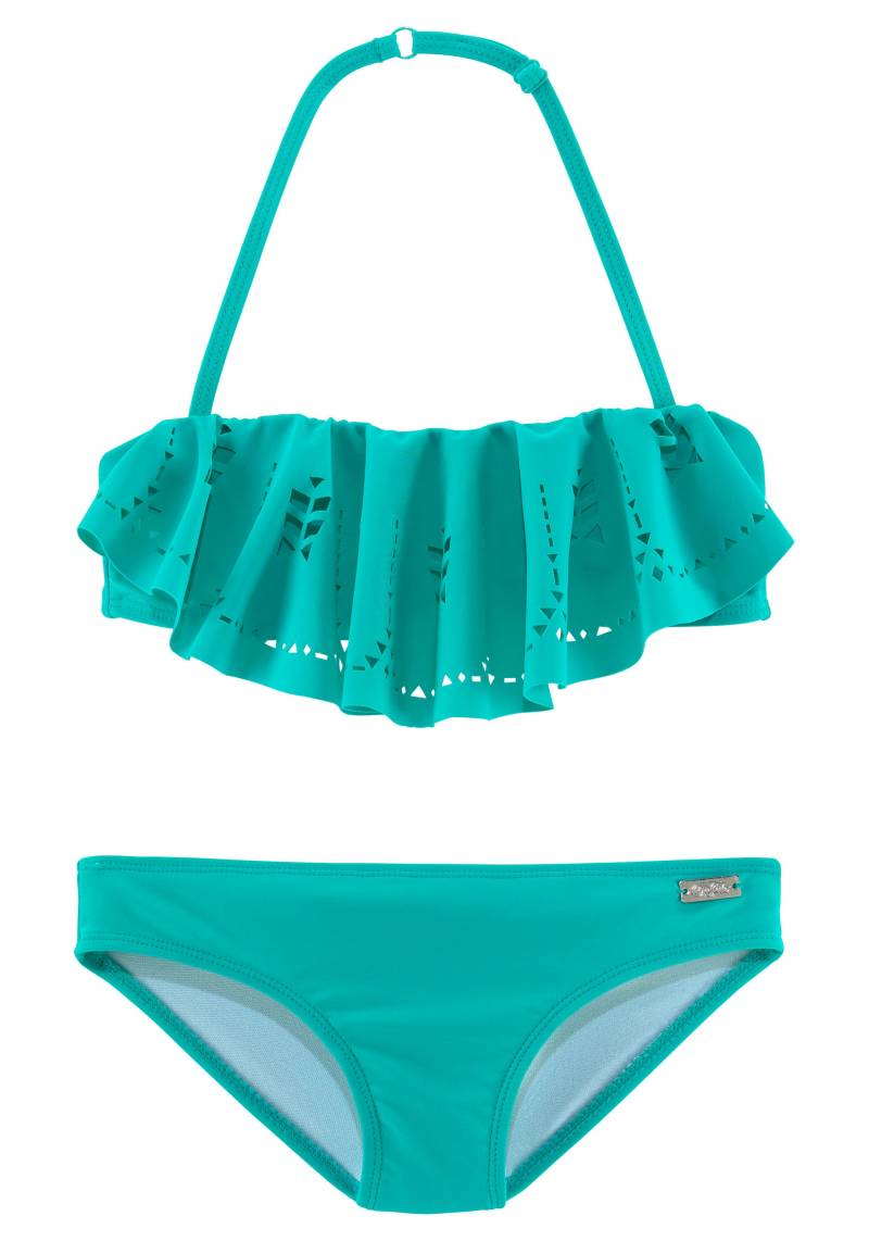 Buffalo Bandeau-Bikini, mit modischem Volant von Buffalo