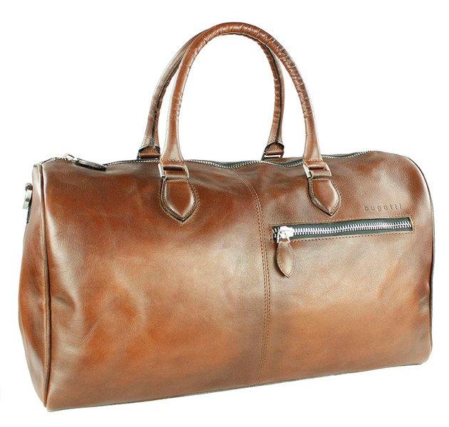 Domus Reisetasche, Cognac Unisex Braun von BUGATTI