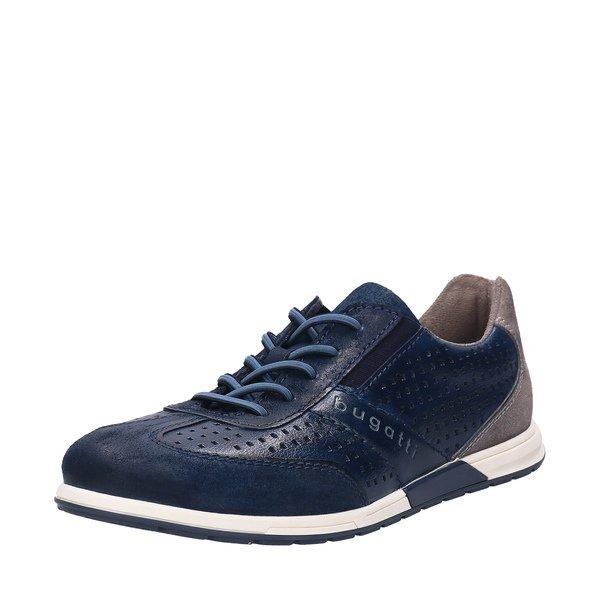 Sneakers, Low Top Herren Dunkelblau 40 von BUGATTI