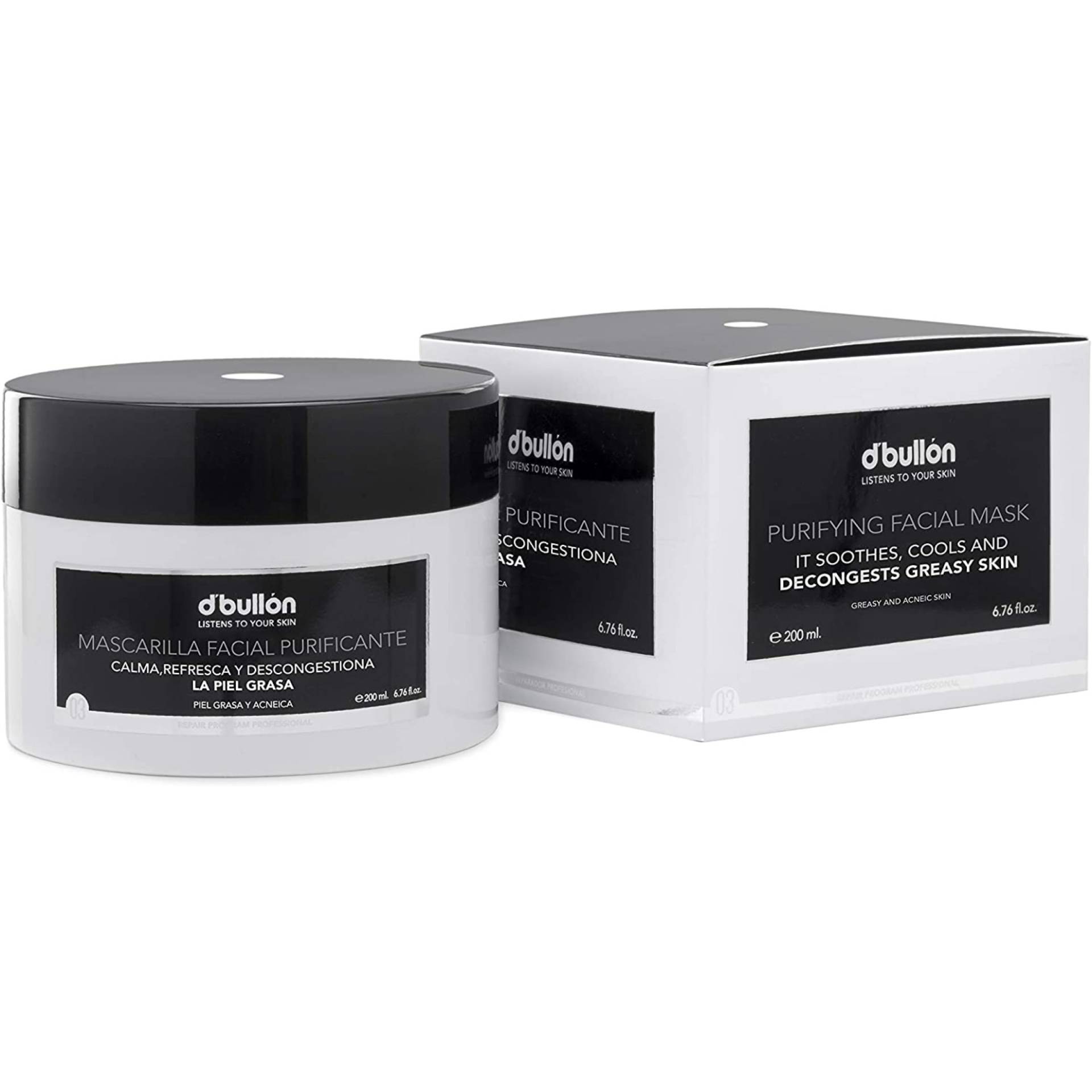 D`Bullon Cleansing Purifying Face Mask 200 m D`Bullon Cleansing Purifying Face Mask 200 m von BULLON