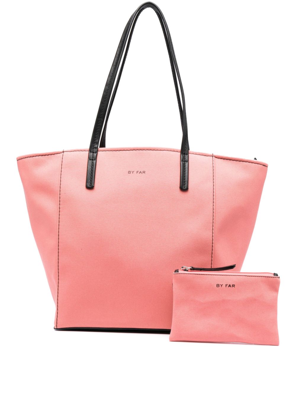 BY FAR Club canvas tote bag - Pink von BY FAR