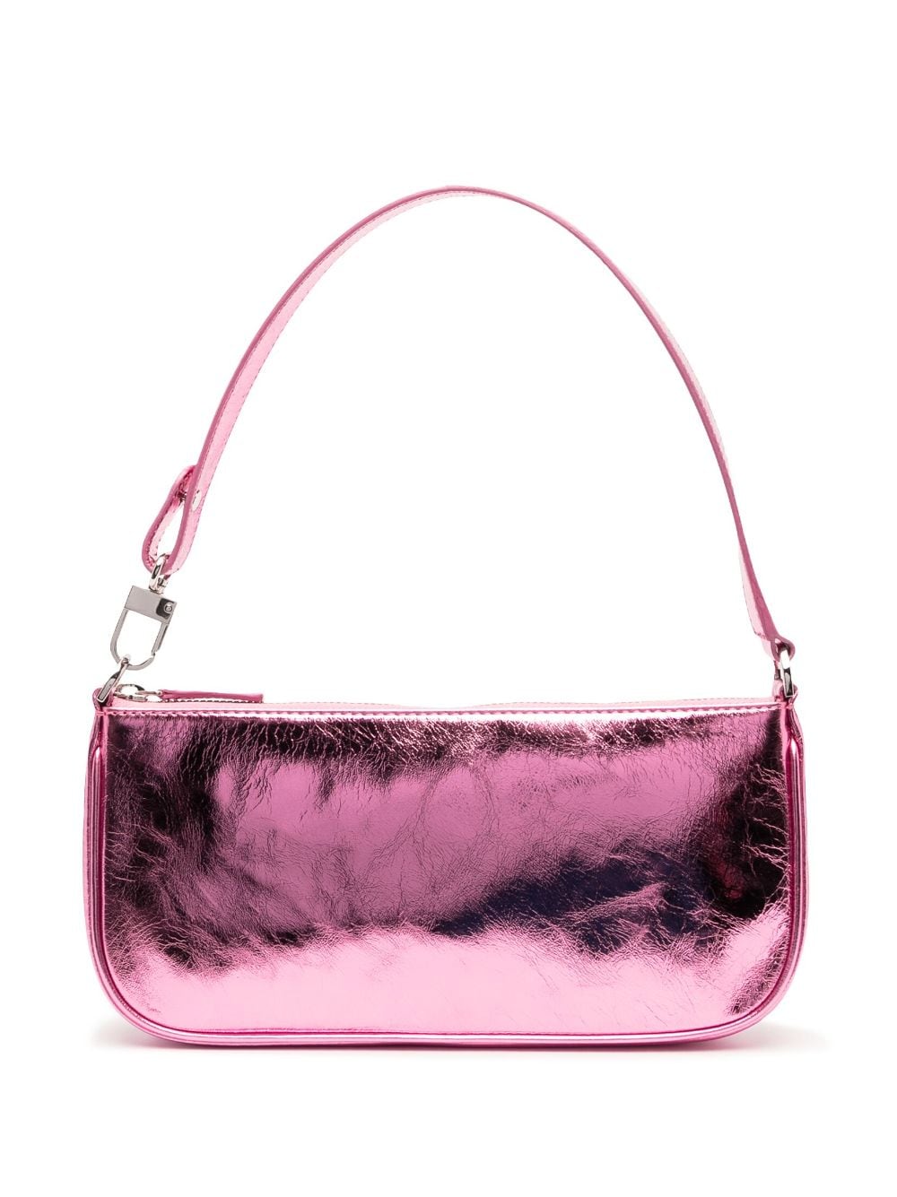BY FAR Rachel leather shoulder bag - Pink von BY FAR