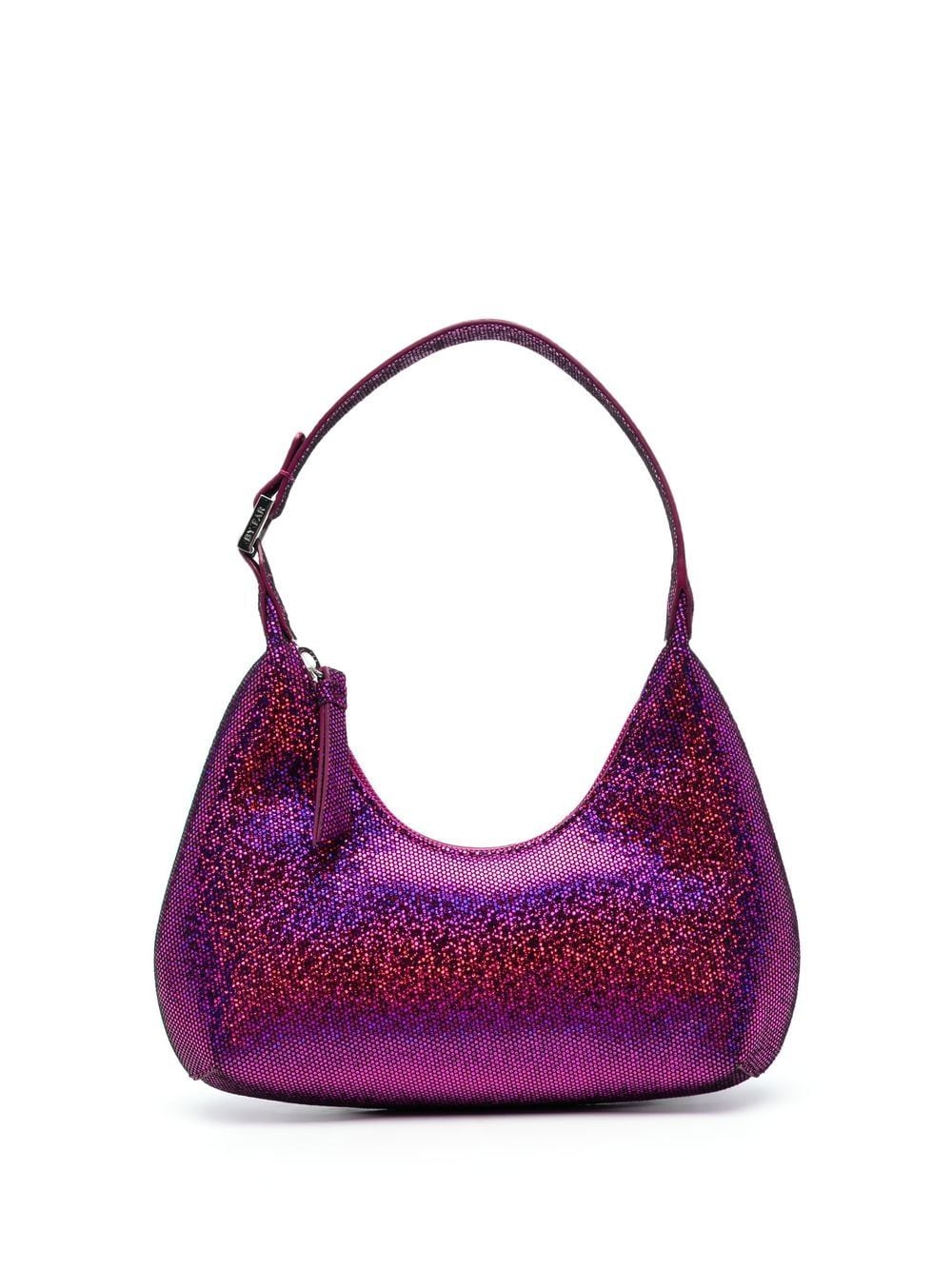 BY FAR glitter-detail shoulder bag - Pink von BY FAR