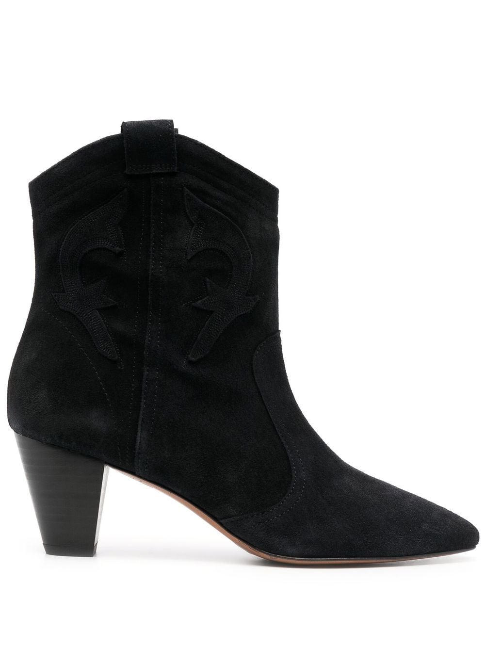 Ba&Sh Casey suede cowboy boots - Black von Ba&Sh