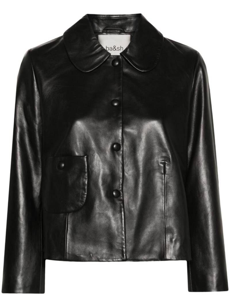 Ba&Sh Mylos leather jacket - Black von Ba&Sh
