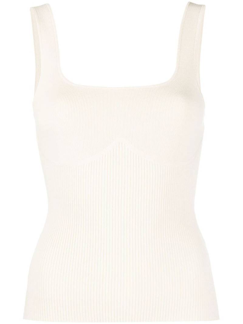 Ba&Sh ribbed knit sleeveless top - Neutrals von Ba&Sh