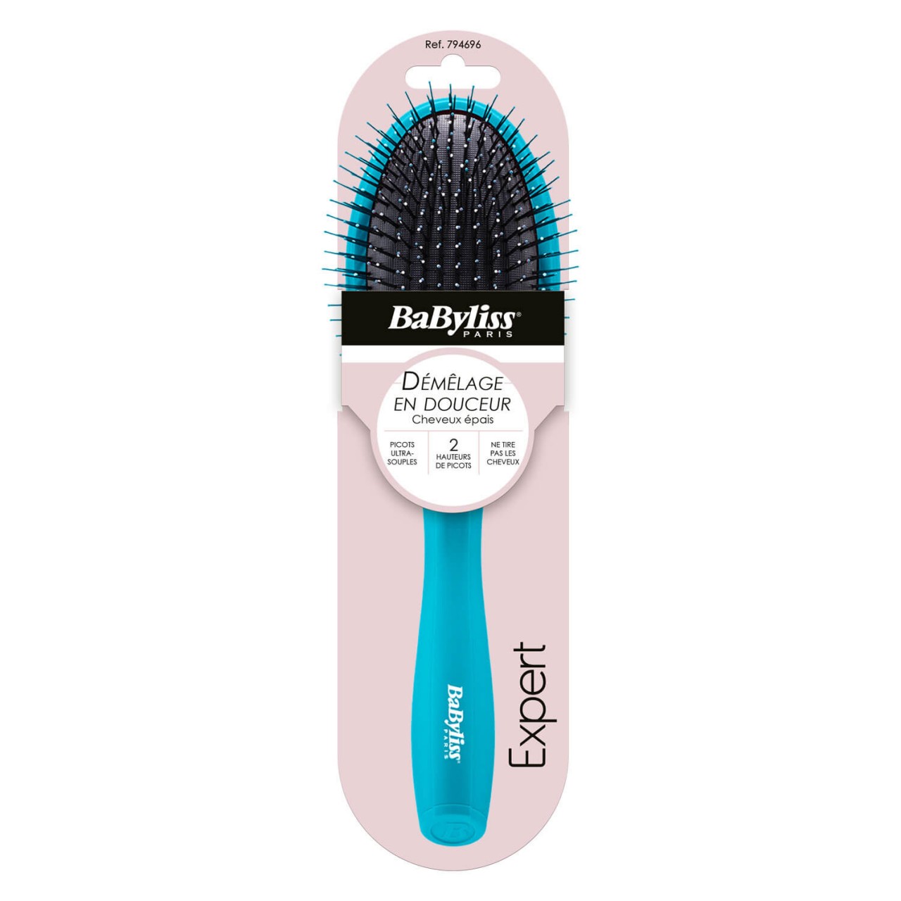 BaByliss - Brosse Pneumatique Detangle Bleu 794696 BaByliss - Brosse Pneumatique Detangle Bleu 794696 von BaByliss