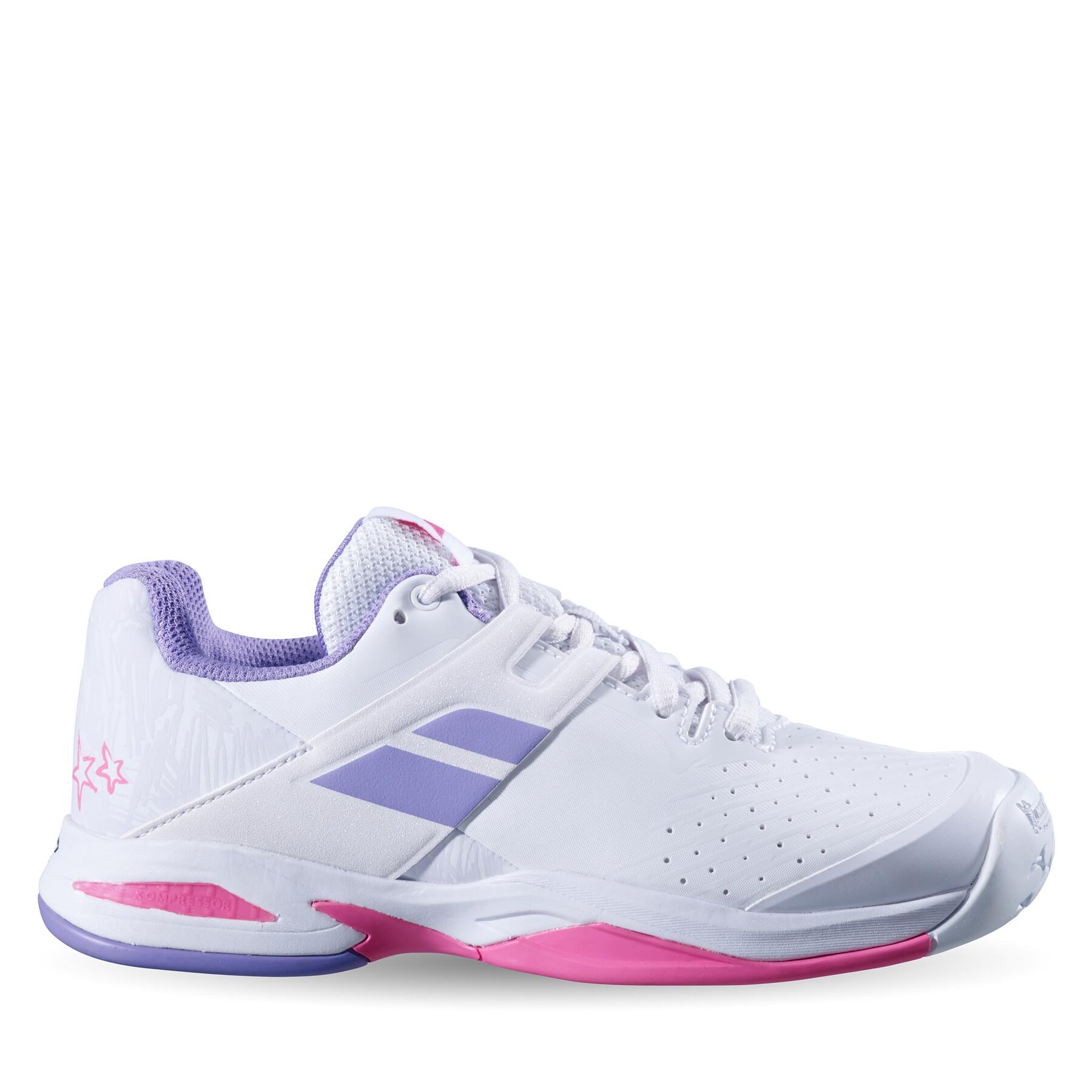 Schuhe Babolat Propulse Ac Junior Girl 33S23884 White/Lavender von Babolat