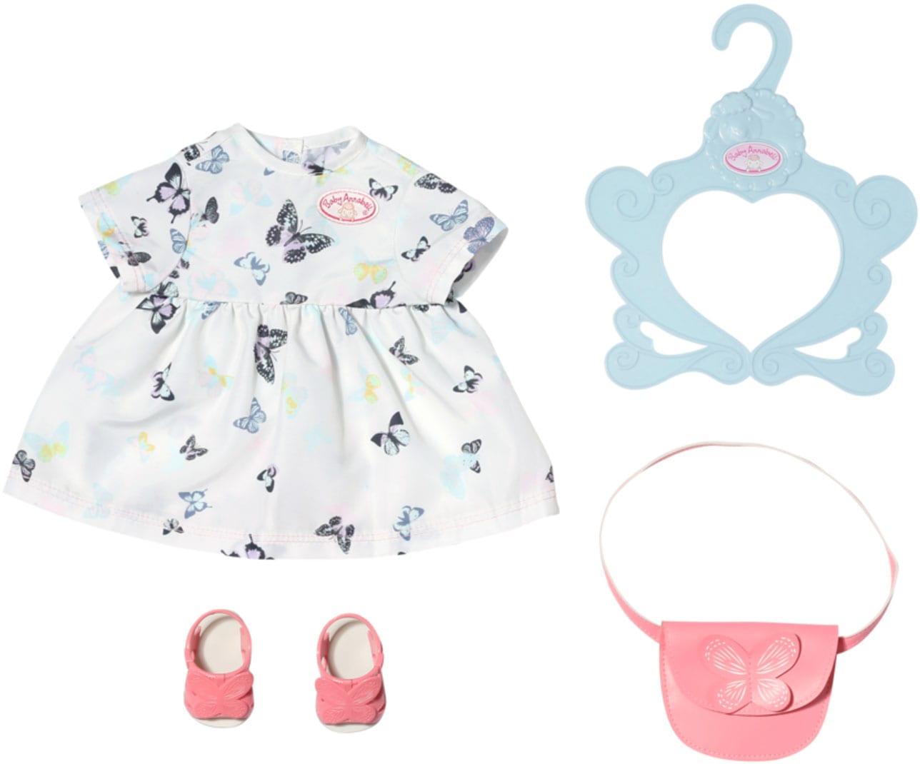 Baby Annabell Puppenkleidung »Deluxe Kleid Set, 43 cm« von Baby Annabell