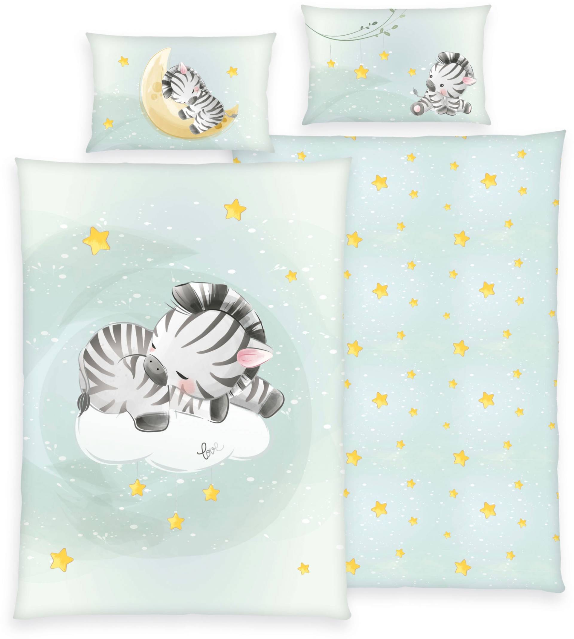 Baby Best Babybettwäsche »babybest Zebra«, (2 tlg.) von Baby Best