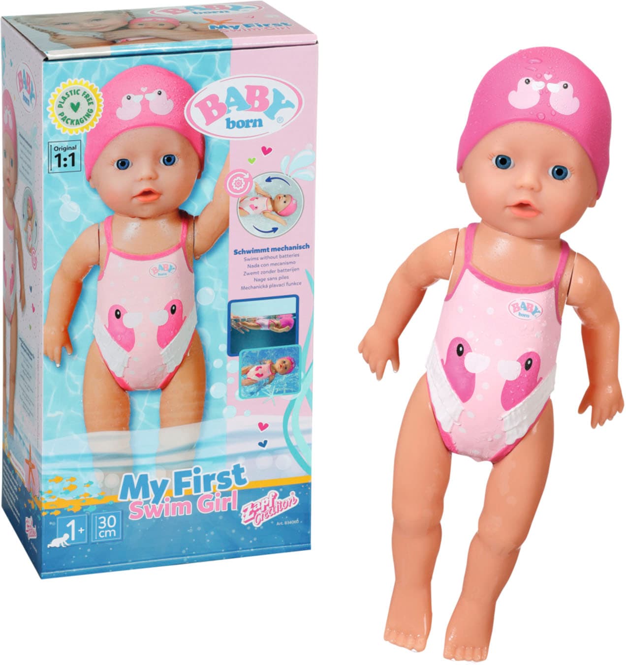 Baby Born Babypuppe »My First Swim Girl, 30 cm« von Baby Born