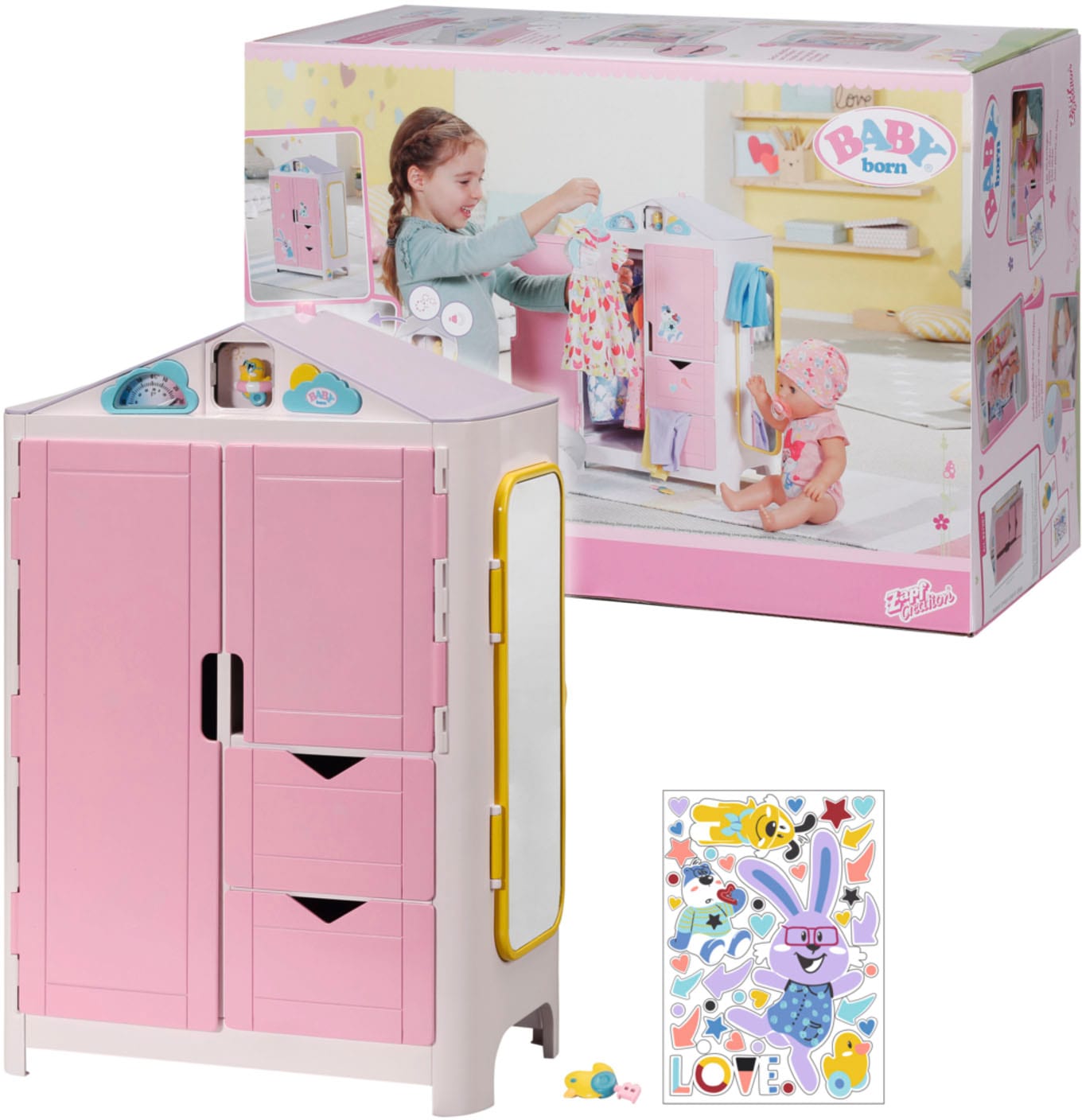 Baby Born Puppenkleiderschrank »mit Wetterente« von Baby Born